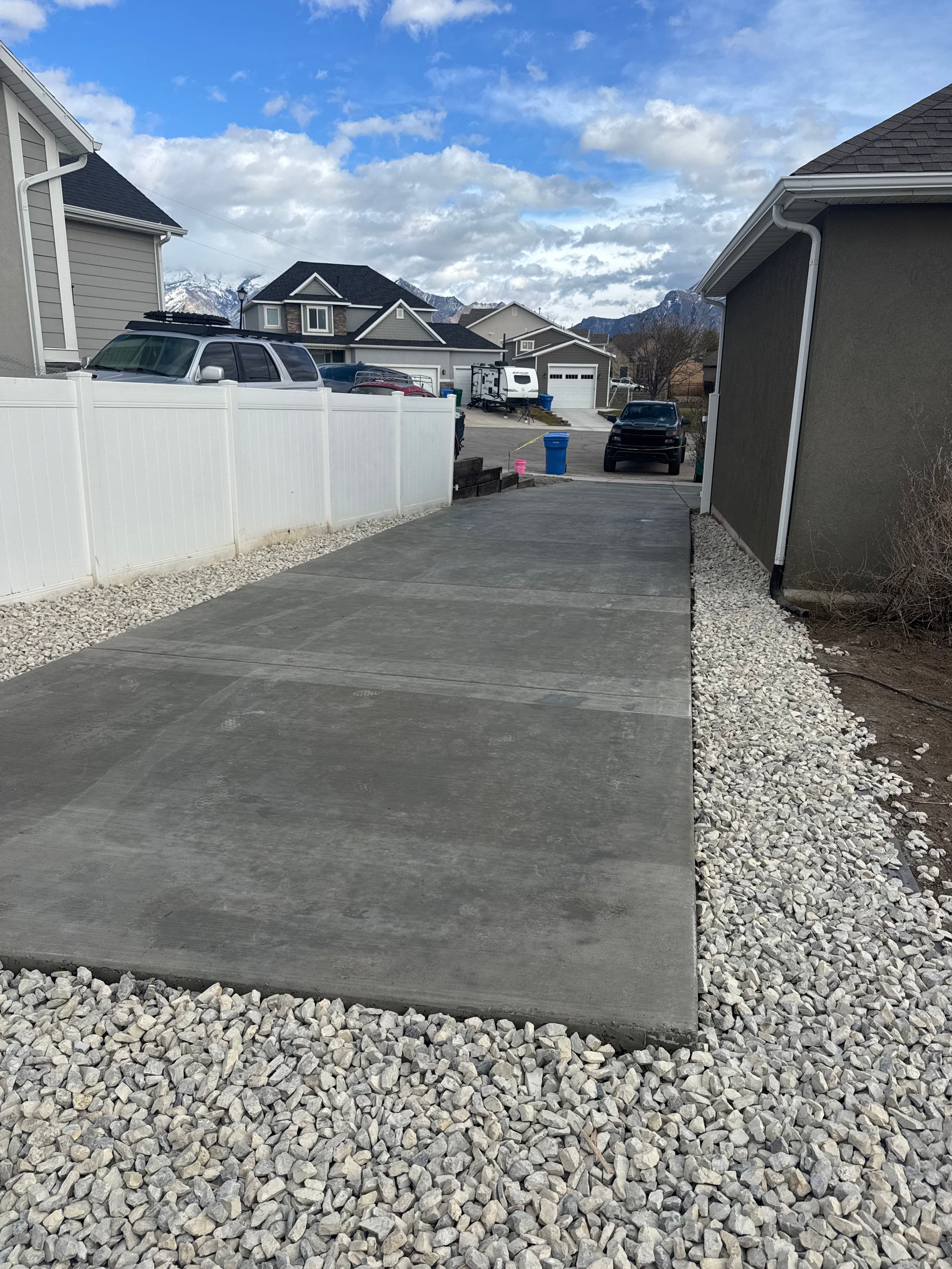 Project Concrete Driveway and RV Parking Transformation in Lehi UT image
