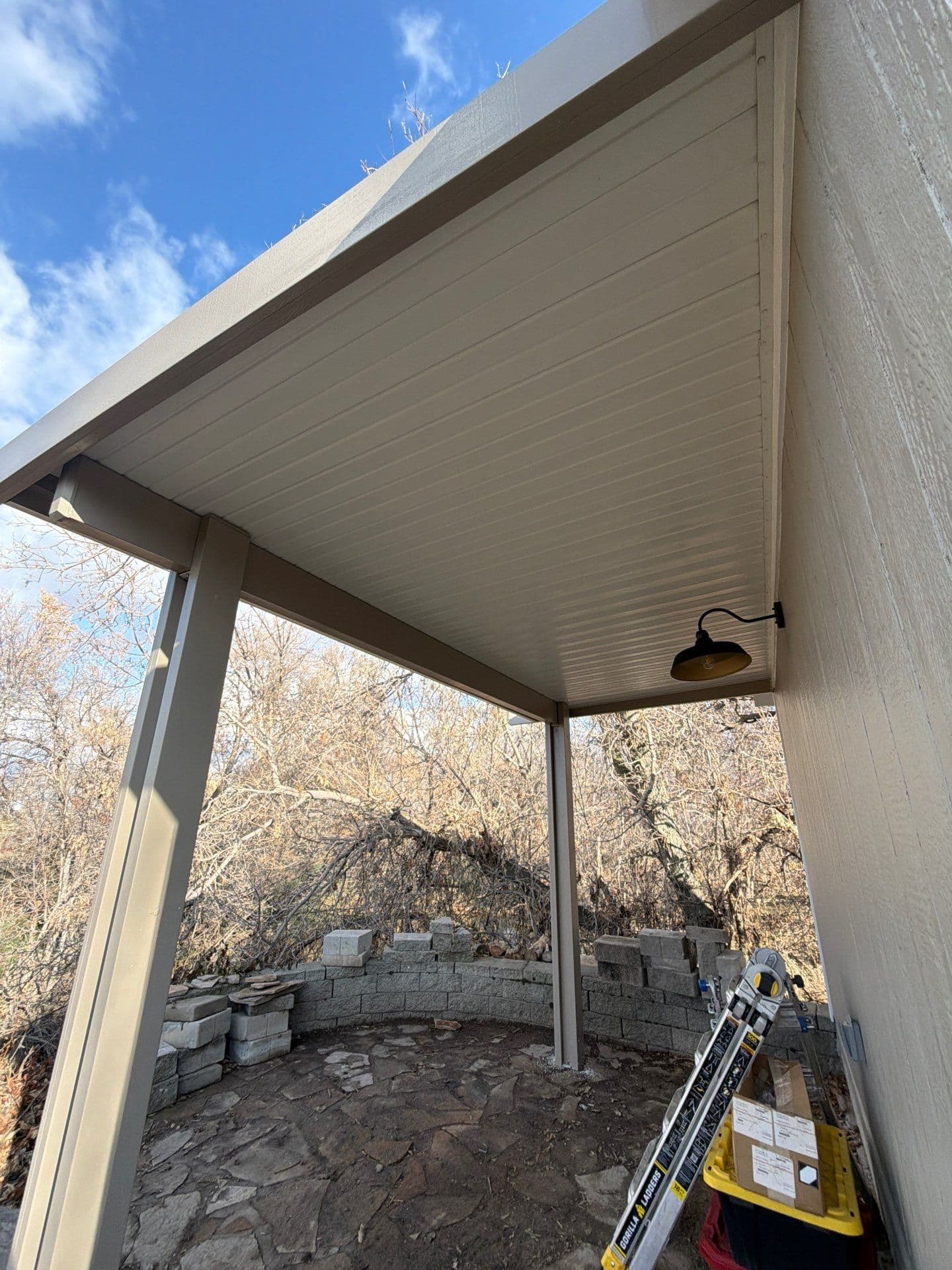 Gallery photos for Enhancing Outdoor Spaces with a New Patio Cover and Custom Shed: Image #2