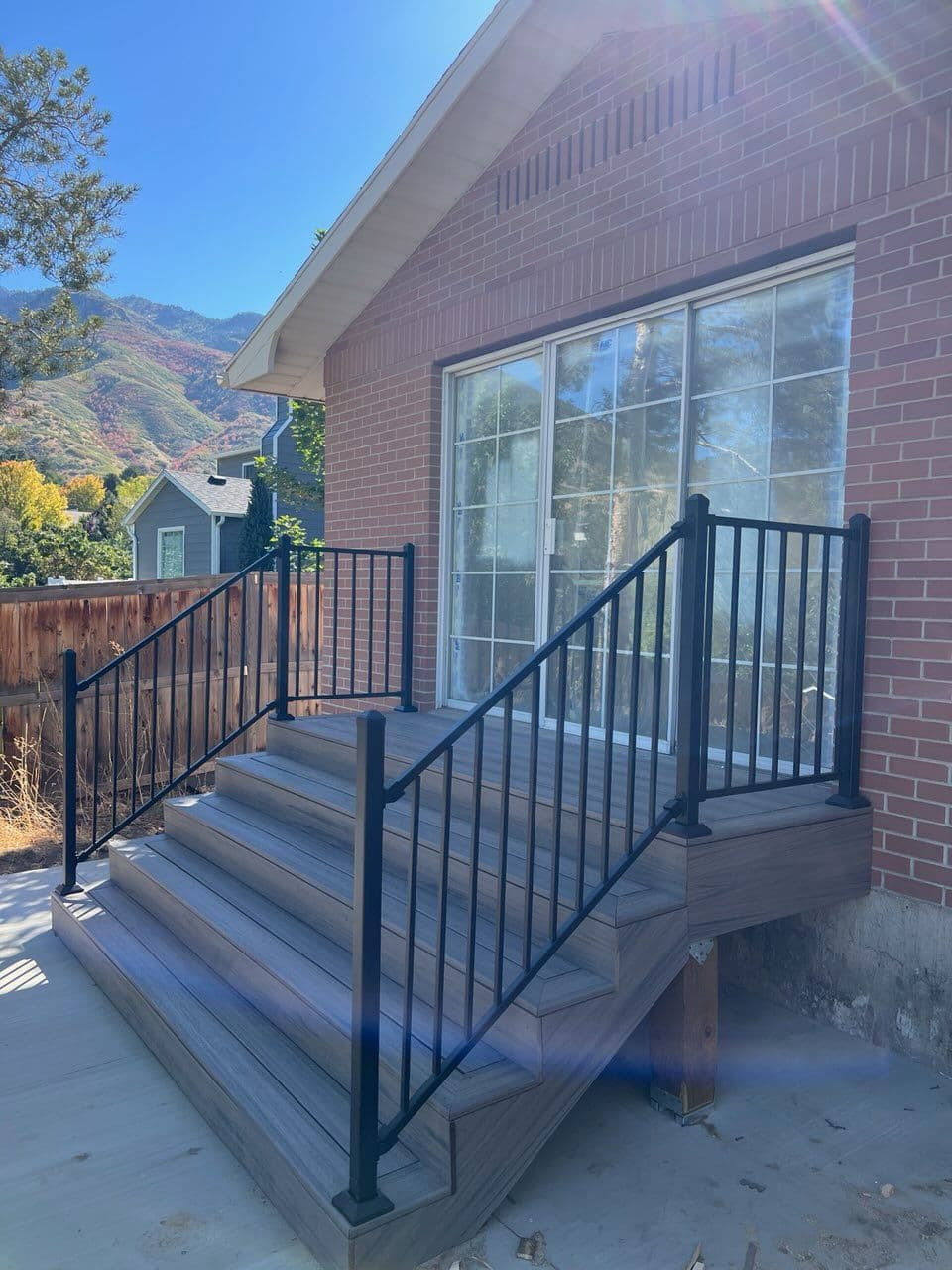 Gallery photos for Beautiful TREX Deck Entryway Transform in Sandy UT: Image #1