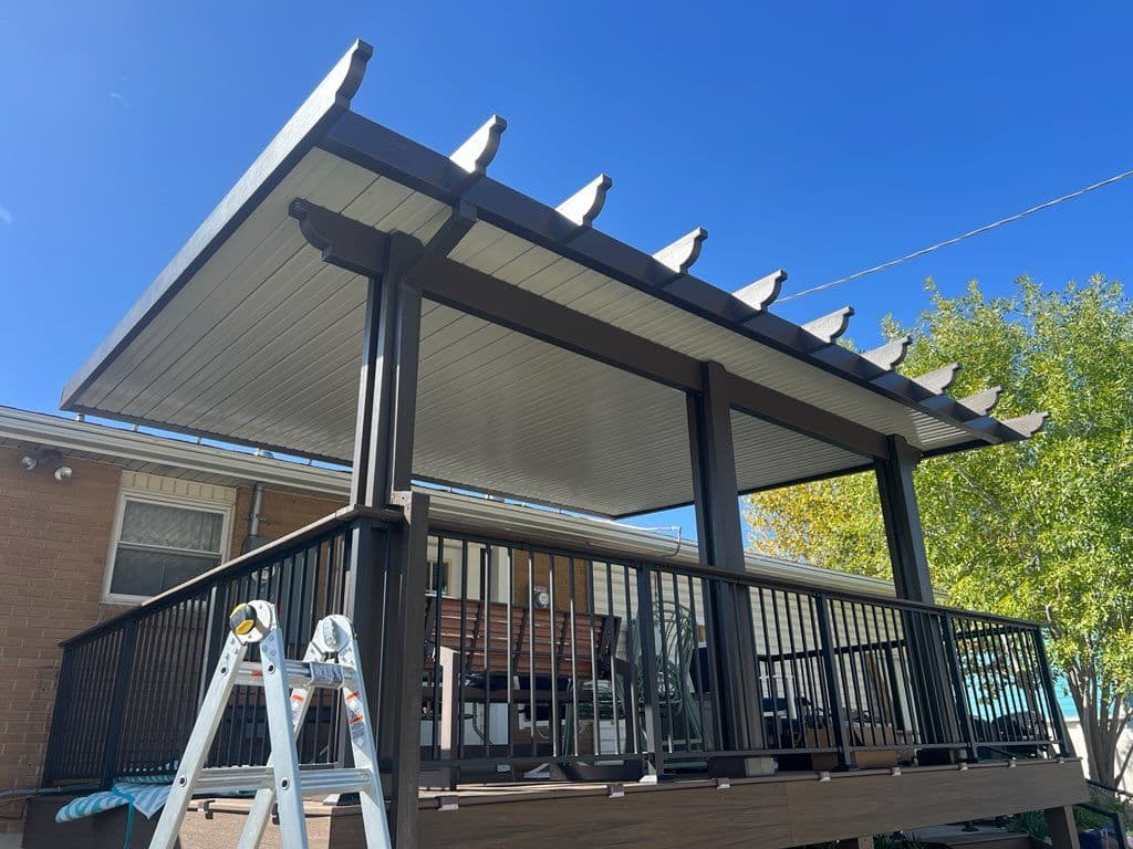Modern Deck and Awning in Taylorsville image