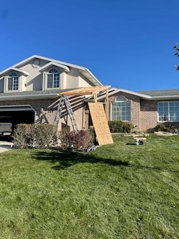 Gallery photos for Awning Addition Transformation in Spanish Fork: Image #1