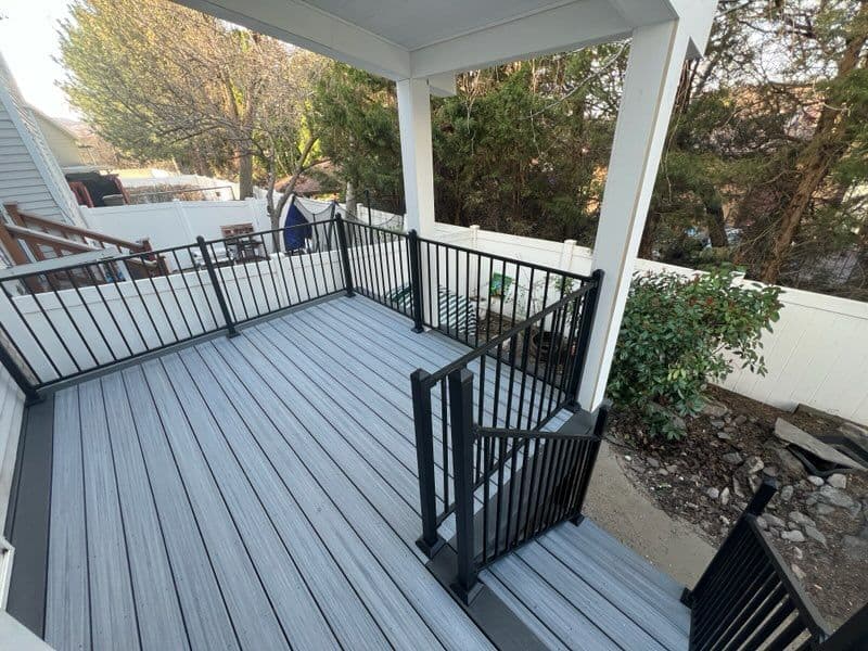 Gallery photos for Deck Construction with Awning and Railings in Bountiful, UT: Image #1