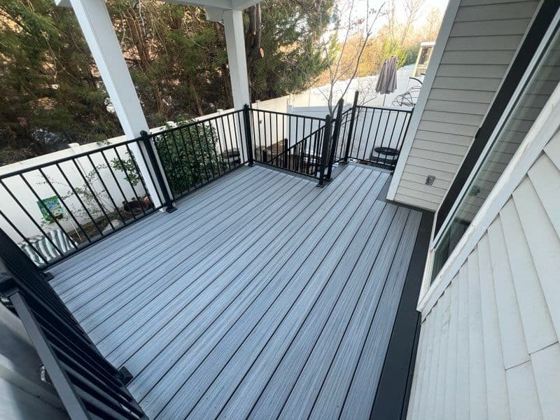 Gallery photos for Deck Construction with Awning and Railings in Bountiful, UT: Image #2