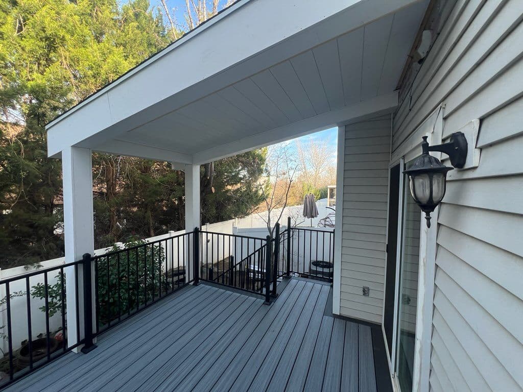 Gallery photos for Deck Construction with Awning and Railings in Bountiful, UT: Image #3