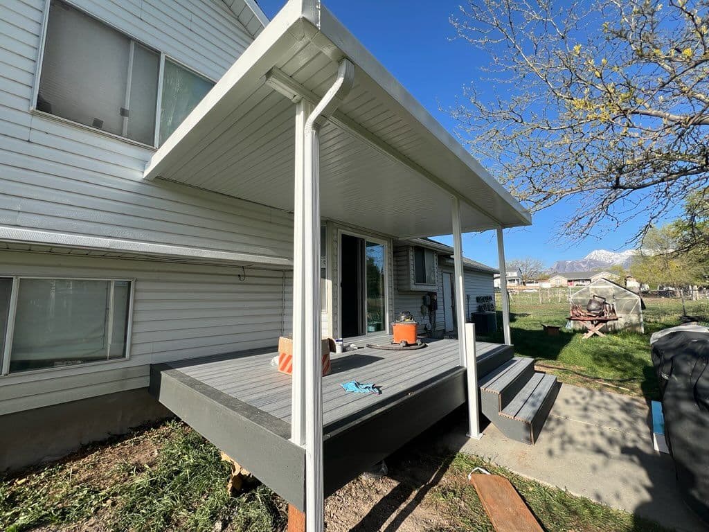 Gallery photos for Stylish Awning Addition in Lehi, UT: Image #1