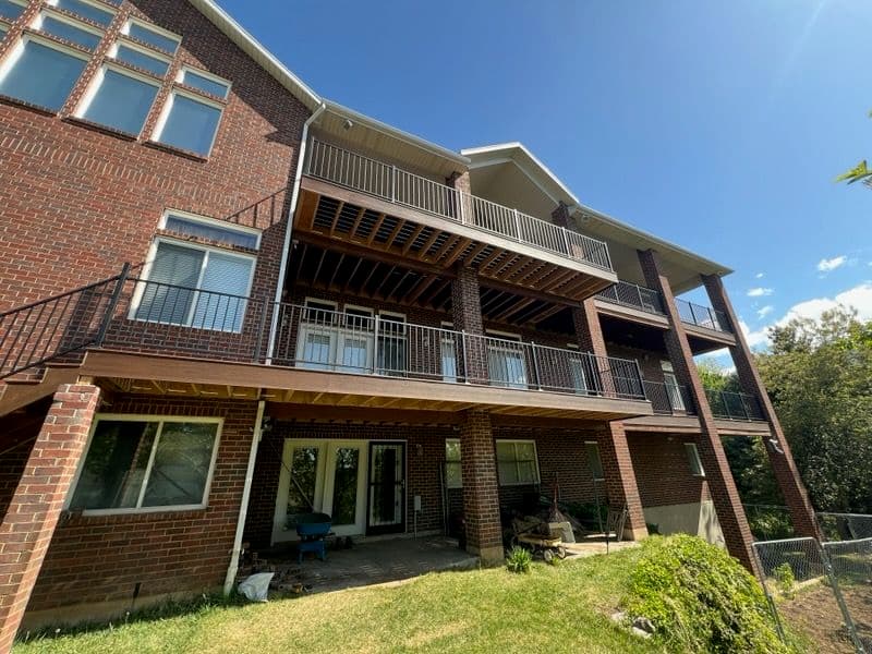 Stunning Two-Story Deck Transformation Layton UT image