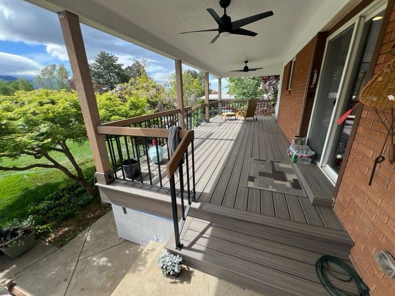 Gallery photos for Elegant Trex Deck and Awning Transformation Ogden: Image #1