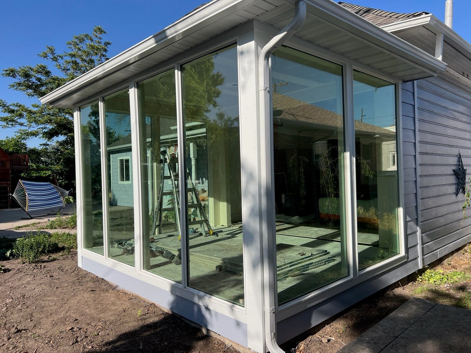 Gallery photos for Sunroom With High-Performance Glass Completed: Image #1