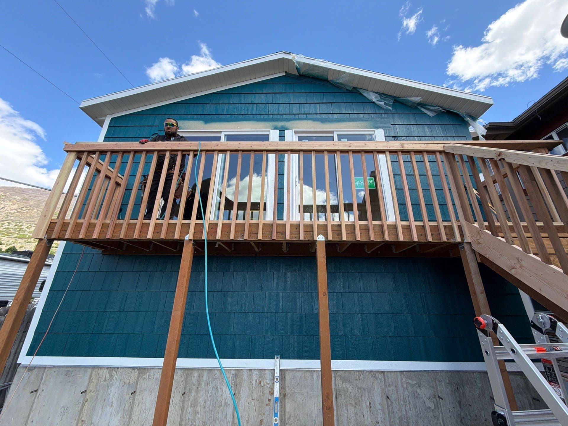 Decks project in Farmington, UT by Turnkey Building Solutions
