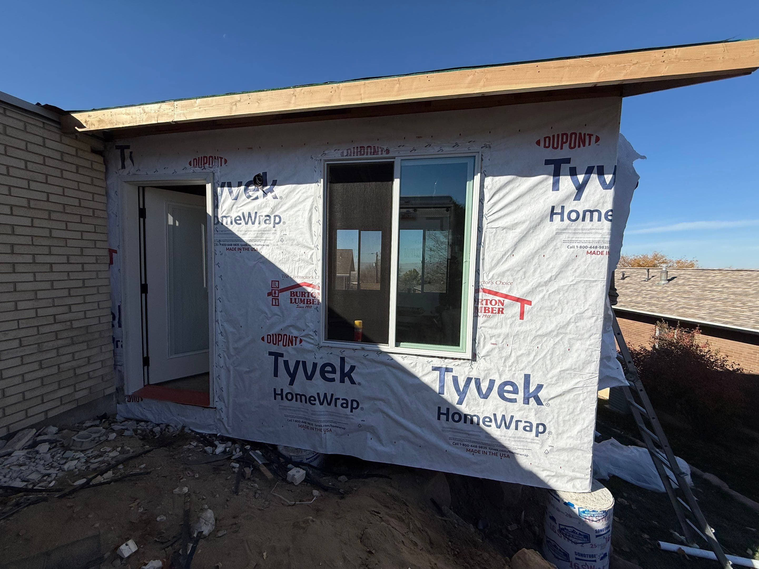 Sunrooms project in Bountiful, UT by Turnkey Building Solutions