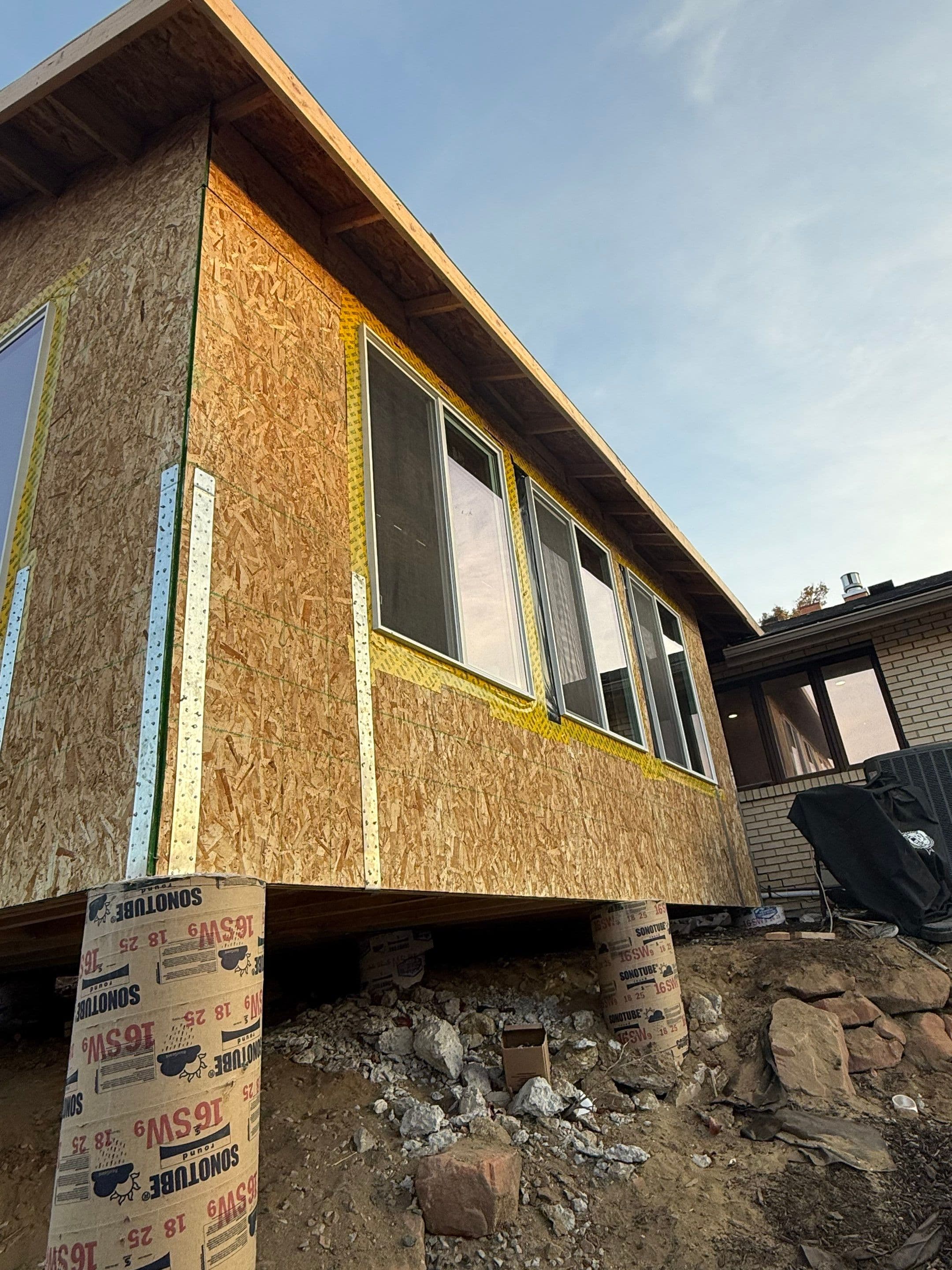 Sunrooms project in Bountiful, UT by Turnkey Building Solutions