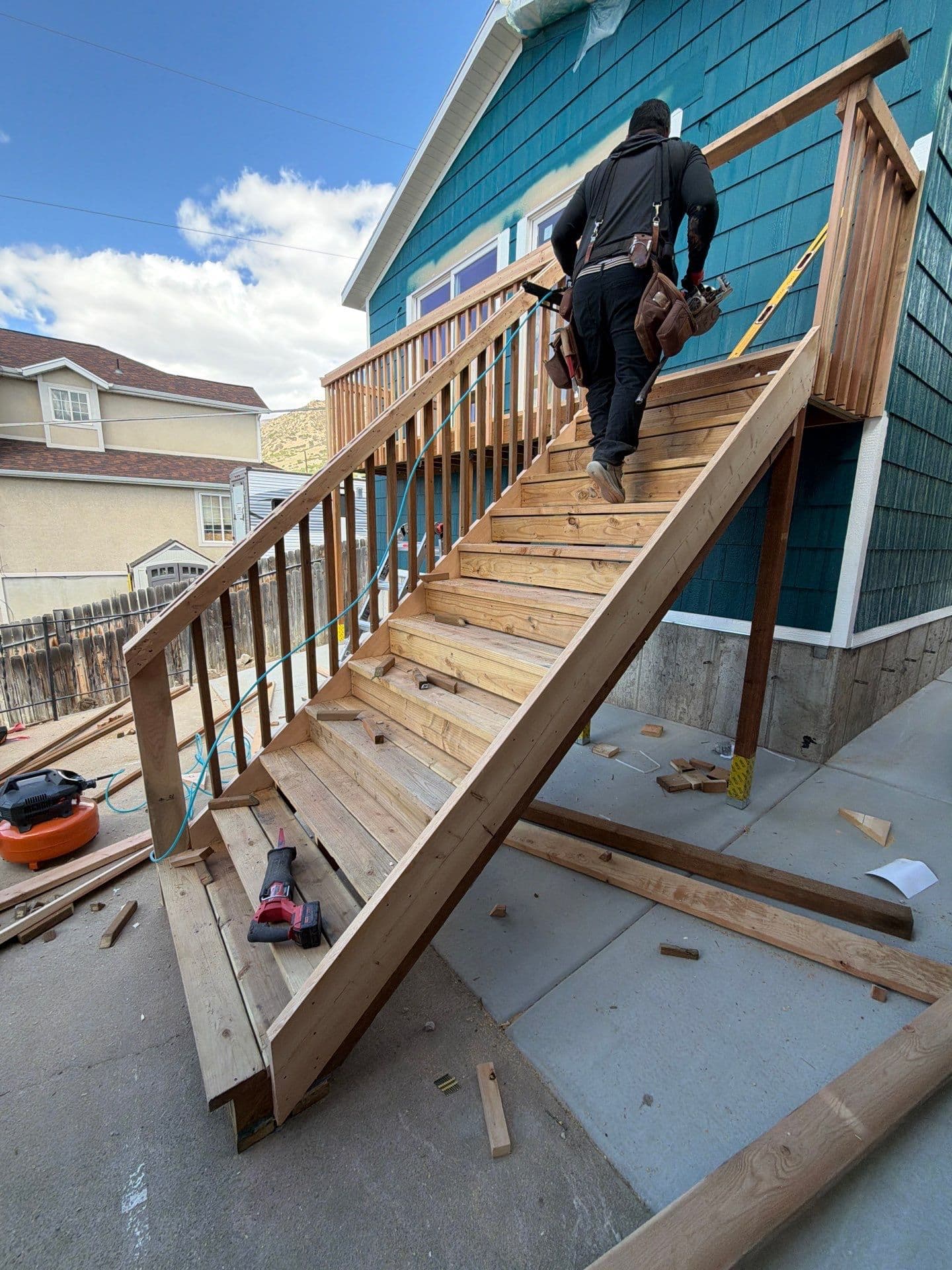 Decks project in Farmington, UT by Turnkey Building Solutions
