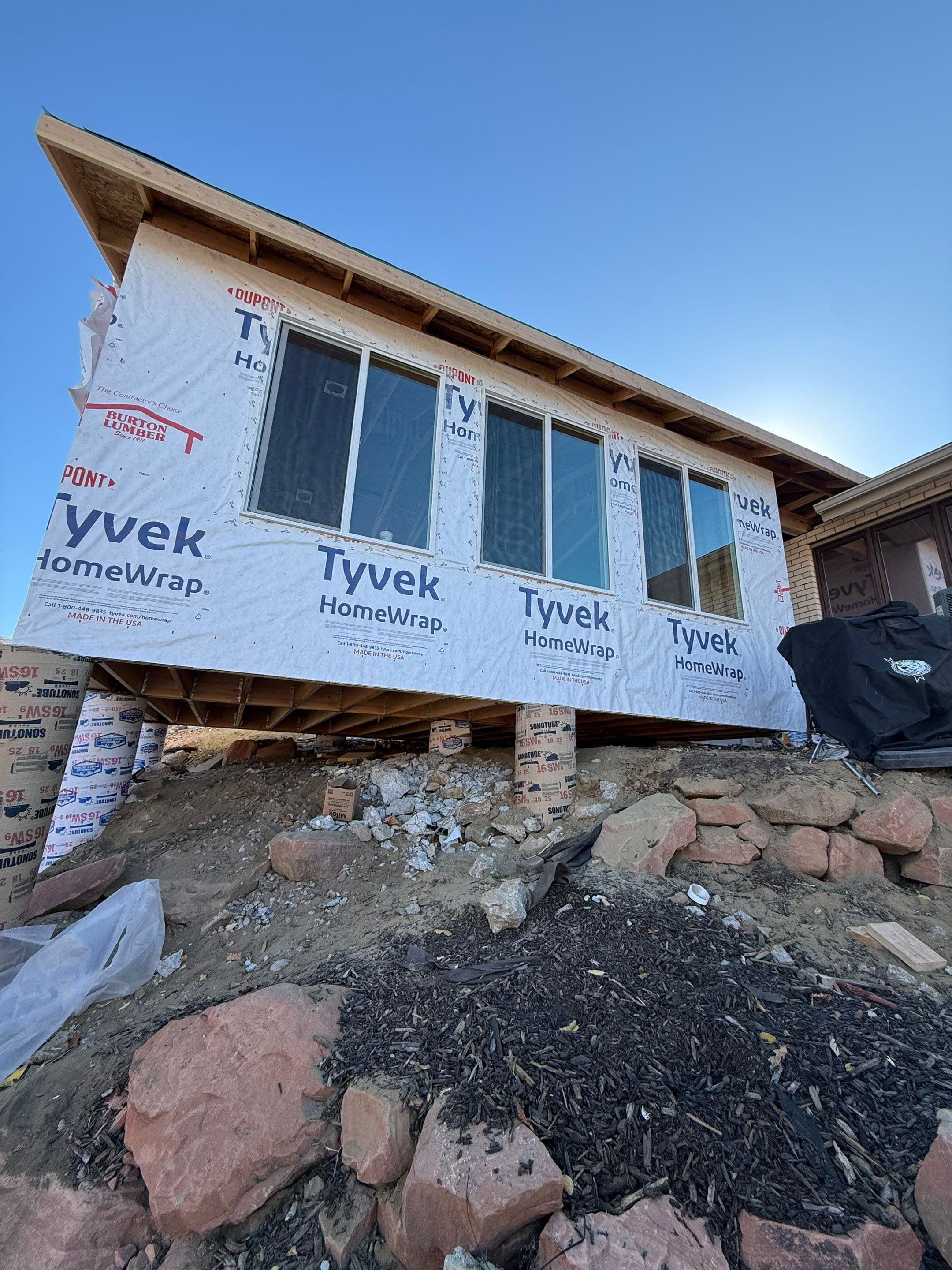 Sunrooms project in Bountiful, UT by Turnkey Building Solutions