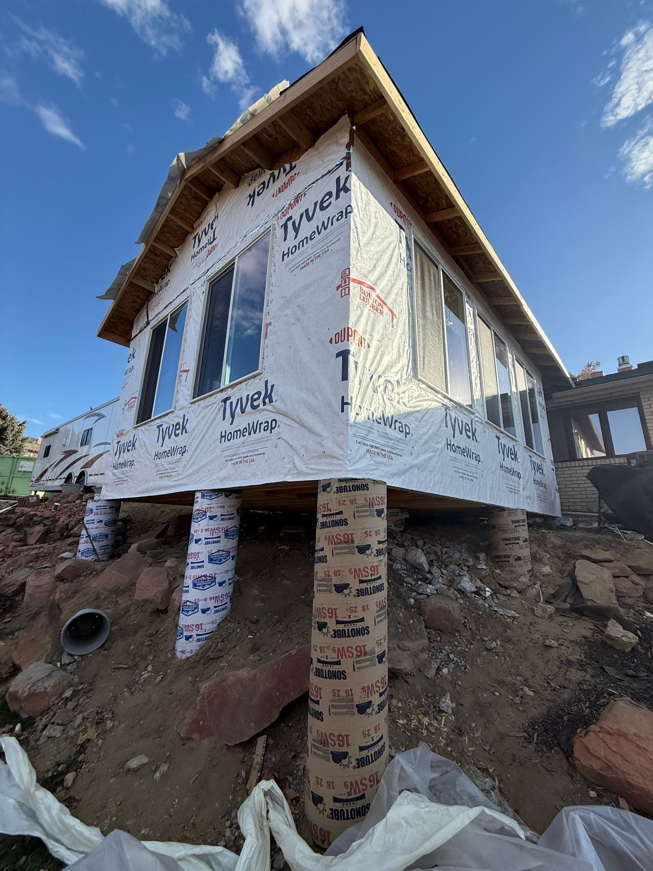 Sunrooms project in Bountiful, UT by Turnkey Building Solutions