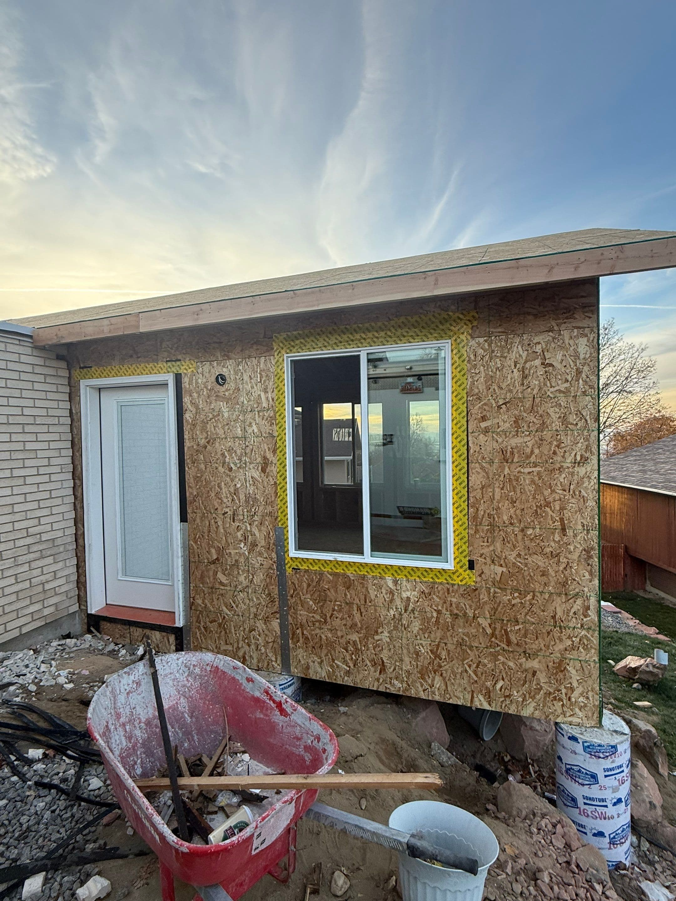 Sunrooms project in Bountiful, UT by Turnkey Building Solutions